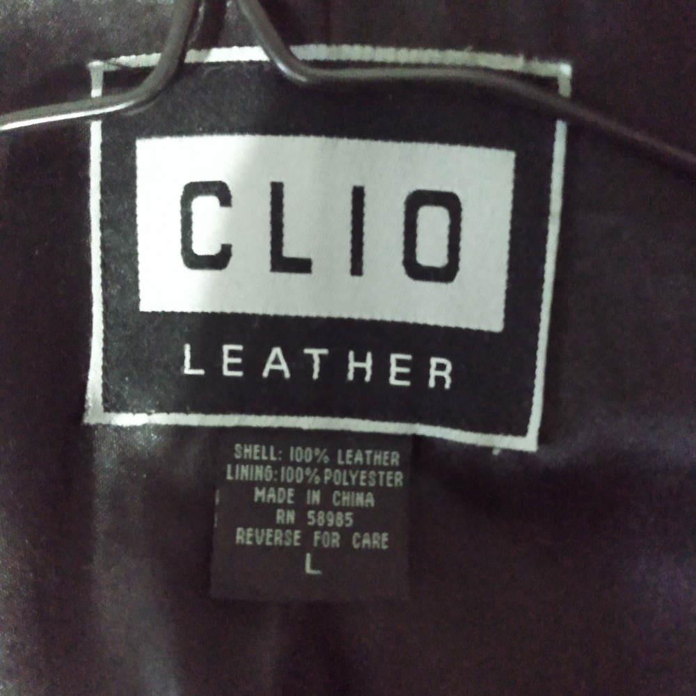 Women's leather jacket